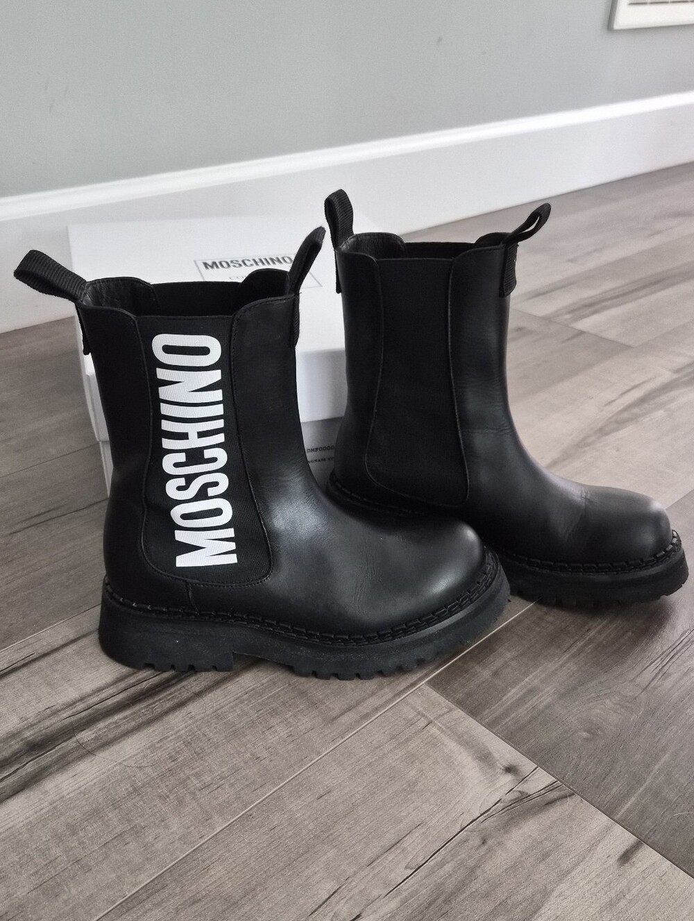 MOSCHINO Combat Boots